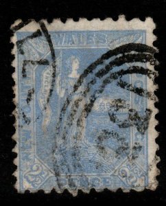 NEW SOUTH WALES SG265 1890 2½d ULTRAMARINE USED