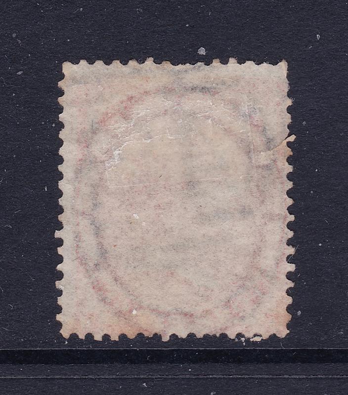 Great Britain a QV 4d used from the 1862 series