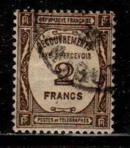 France Scott J65 Used (Catalog Value $26.00)