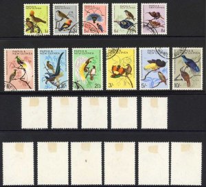 Papua New Guinea SG61/71 1964-65 QEII Set of 11 Used