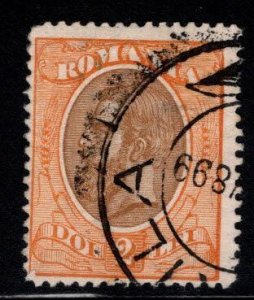 Romania Scott 131 Used stamp wmk 164 Nice  cancel