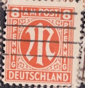 Germany Allied Occupation - 1945 3N6a Used