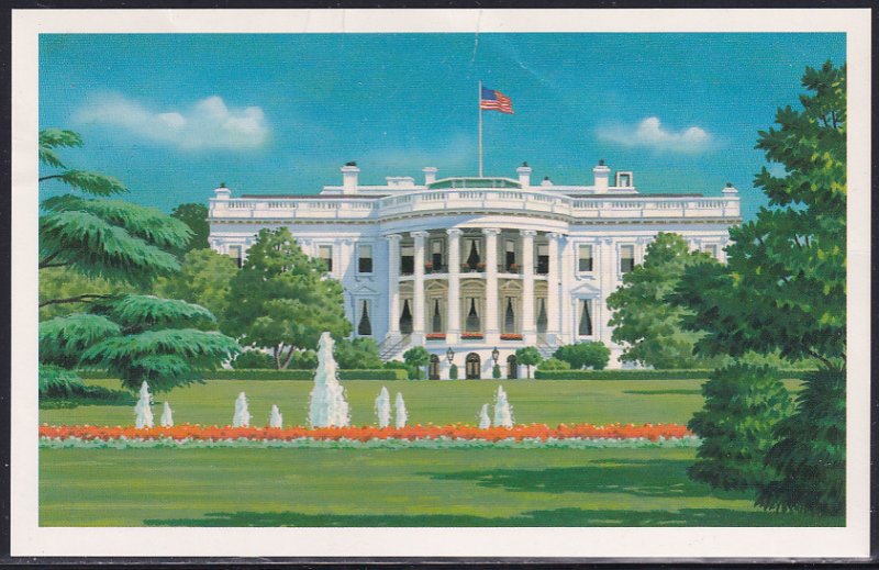U.S.A. 1989 Sc UX143 The White House Washington DC Picture Postal Card Stamp MNH