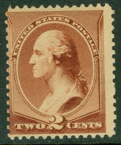 EDW1949SELL : USA 1883 Scott #210 Mint Never Hinged. Catalog $135.00.