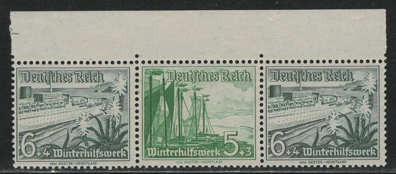Germany Scott # B110 (2), B109, mint nh, se-tenant, Mi# W124