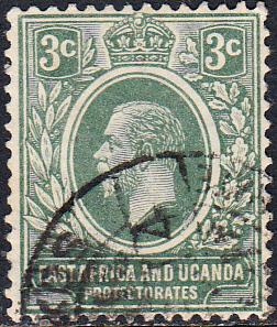 East Africa and Uganda Protectorates #41  Used