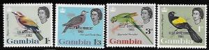 Gambia 1963 Birds Self government Overprinted MNH A676