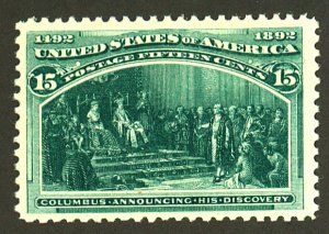 U.S. #238 MINT OG NH