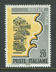 Italy # 938 Tourist Attractions  (1) Mint NH
