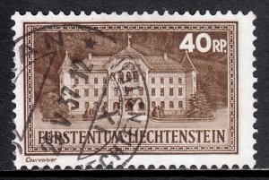 Liechtenstein - Scott #124 - Used - Pencil/rev. - SCV $7.00