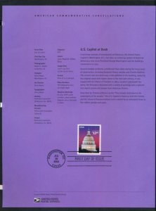 USPS 2002 SOUVENIR PAGE $13.65 EXPRESS #3648