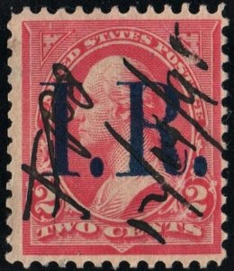 R155 2¢ Internal Revenue Stamp (1898) Used