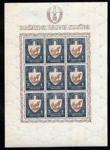 Croatia Scott B27 Mint never hinged.