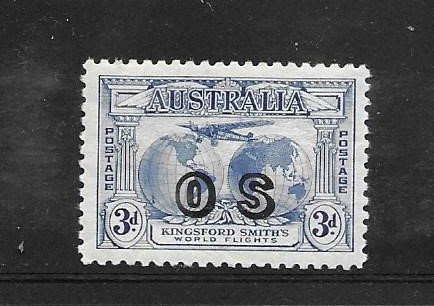 Australia O-2 * VF w/ hinge rem.