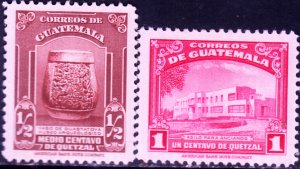 Guatemala #304-305  MH