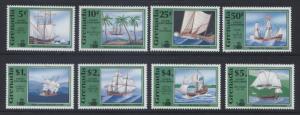 Grenada -Scott 1951-58 - Ships Issue -1991 - MNH - Set of 8 Stamps-Lot 1