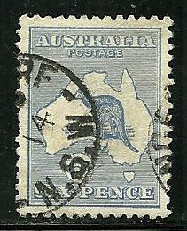 Australia # 8, Used.