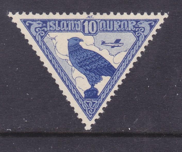 Iceland C3 Mint 1930 Gyrfalcon Issue Scv $25.00