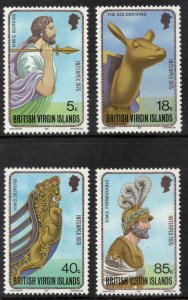 VIRGIN ISLANDS 1975 Ship Figureheads; Scott 280-83; MNH