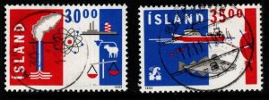 ICELAND SG788/9 1992 ANNIVERSARIES FINE USED
