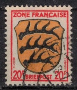 Germany - Allied Occupation - French Zone - Scott 4N8