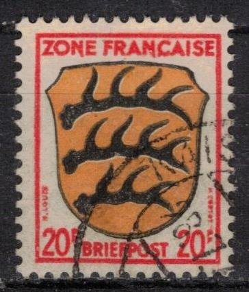 Germany - Allied Occupation - French Zone - Scott 4N8