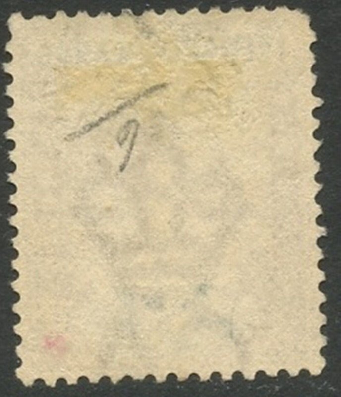 LEEWARD IS. Sc#6 1890 7p Queen Victoria Used