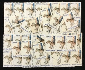 1787    Seeing Eye Dogs   100 MNH  15 cent stamps.    Issued in 1979