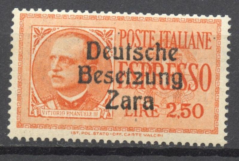 German Occupation Zara, Mi.22, MNH, 