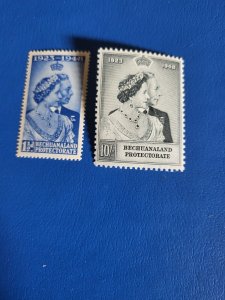 Stamps Bechuanaland 147-8 never hinged