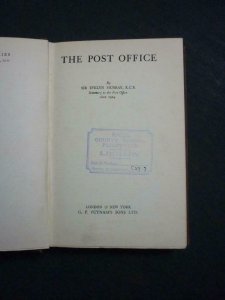 THE POST OFFICE by SIR G. EVELYN MURRAY