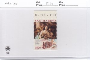 San Marino 1197 mnh