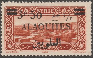 Alaouites, stamp, Scott#38, mint, 3R30, black