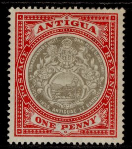 ANTIGUA EDVII SG32, 1d grey-black & rose-red, M MINT. Cat £15.