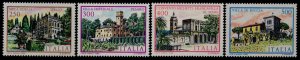 Italy 1565-8 MNH Architecture, Villas