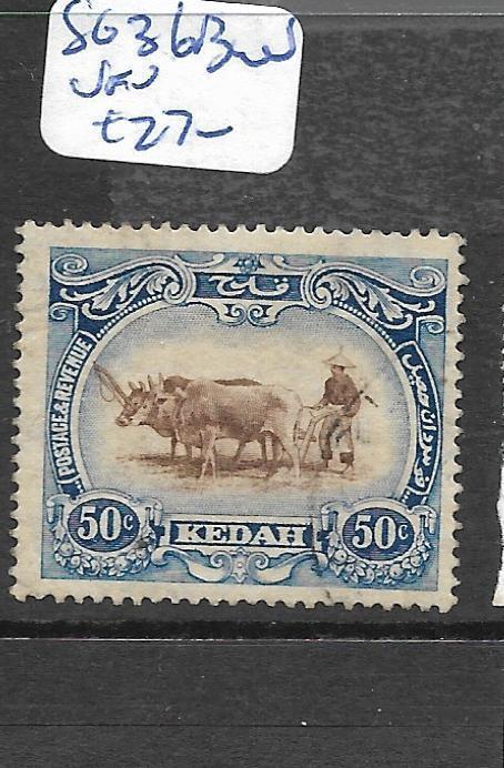 MALAYA  KEDAH   (P1307B)  COW  50C   SG 36BW   VFU