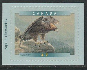 2001 Canada - Sc 1890 - MNH VF - 1 single - Birds - 6 -Golden Eagle