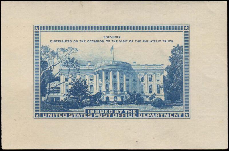 United States Scott Post Office Souvenir Sheet Mint never hinged.