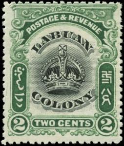 Labuan Scott #100 Mint