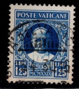 Vatican Scott 9 Used nicely centered stamp