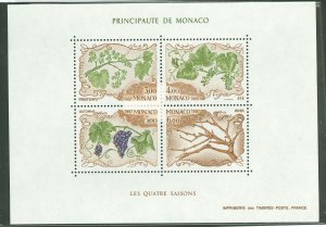 Monaco #1579 Mint (NH) Souvenir Sheet