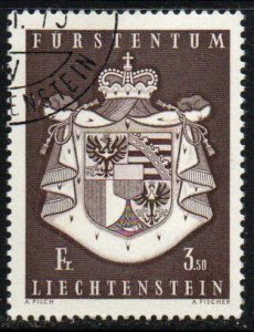 Liechtenstein Sc #452 Used