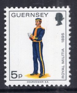 Guernsey 102A Military Uniform MNH VF