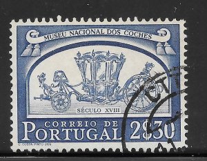 Portugal Scott 746 UNH - 1952 2.30e National Museum of Coaches - SCV $2.00