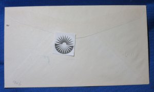 USA Scott 946 FDC Joseph Pulitzer 100th Anniv.  1947 3 cent Cachet