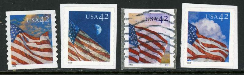 USA 4232-4235 Used (Includes PNC P#P1111)