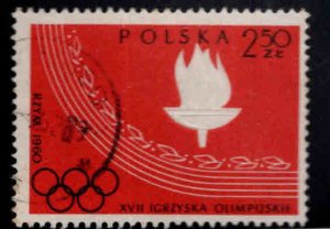 Poland Scott 919 Used  Polish Olympic stamp