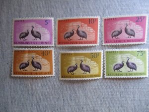 Guinea, Scott# 223-228, MNH