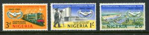 Nigeria #178-80 Mint