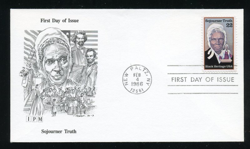 US 2203 Black Heritage - Sojourner Truth UA IPM FDC